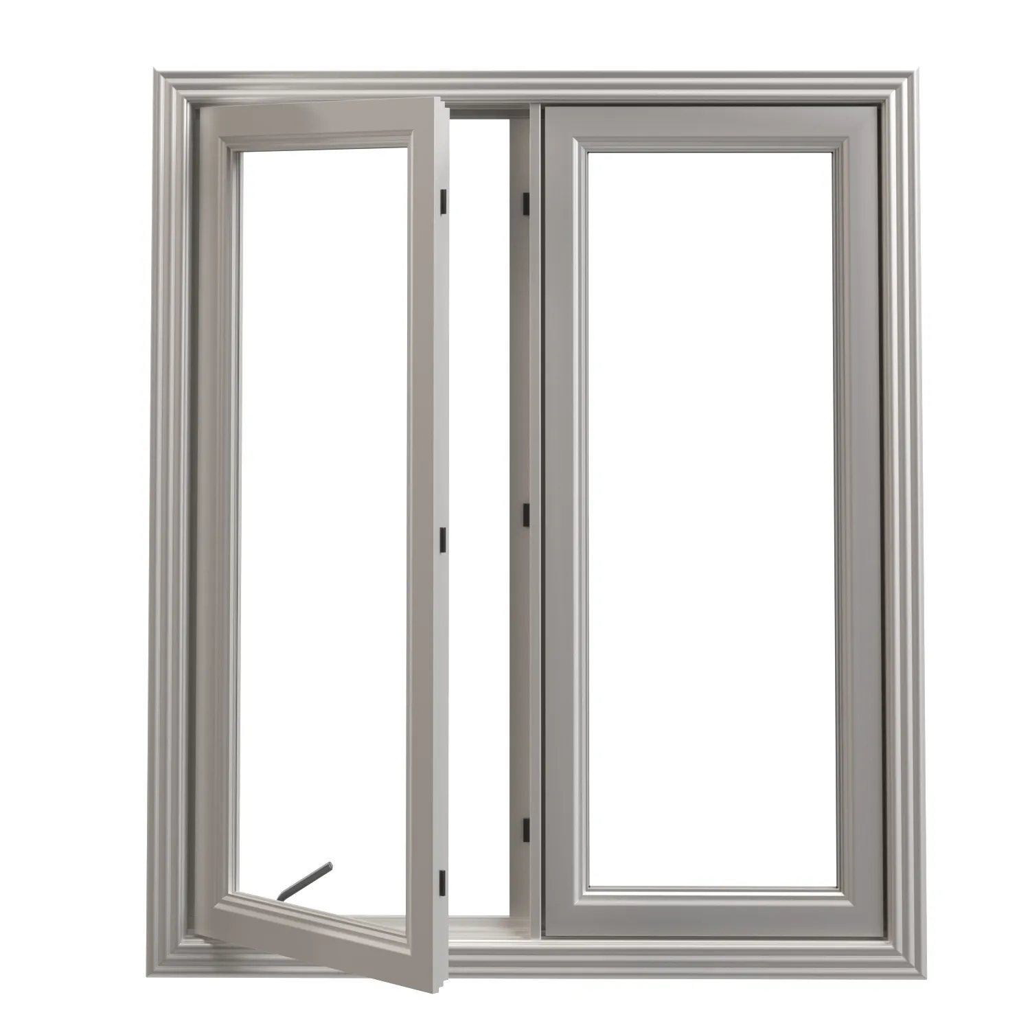 Casement Window PBR 3D Model_06