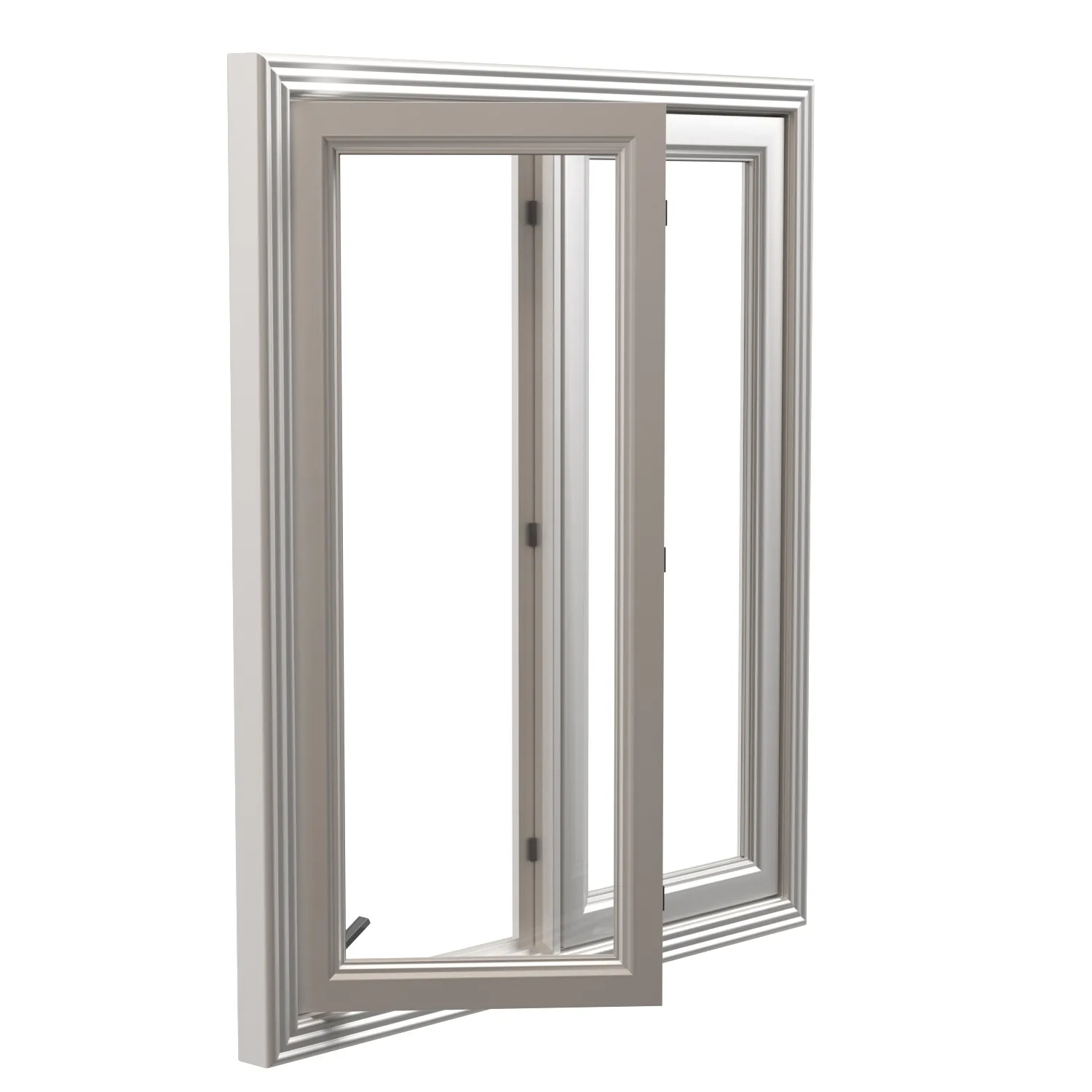 Casement Window PBR 3D Model_03