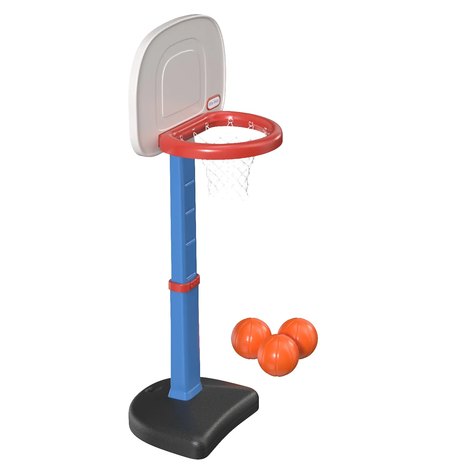 Little Tikes Easy Score 3 Balls Basketball PBR 3D Model_06