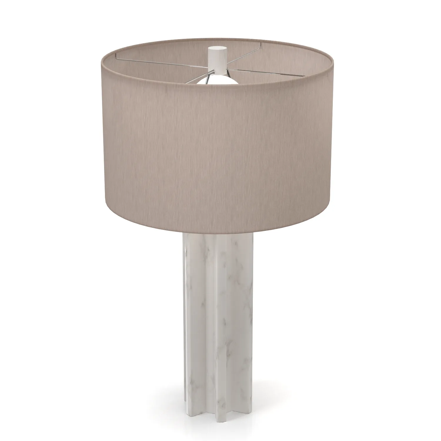 Currey And Company Mercurius Marble Table Lamp PBR 3D Model_04