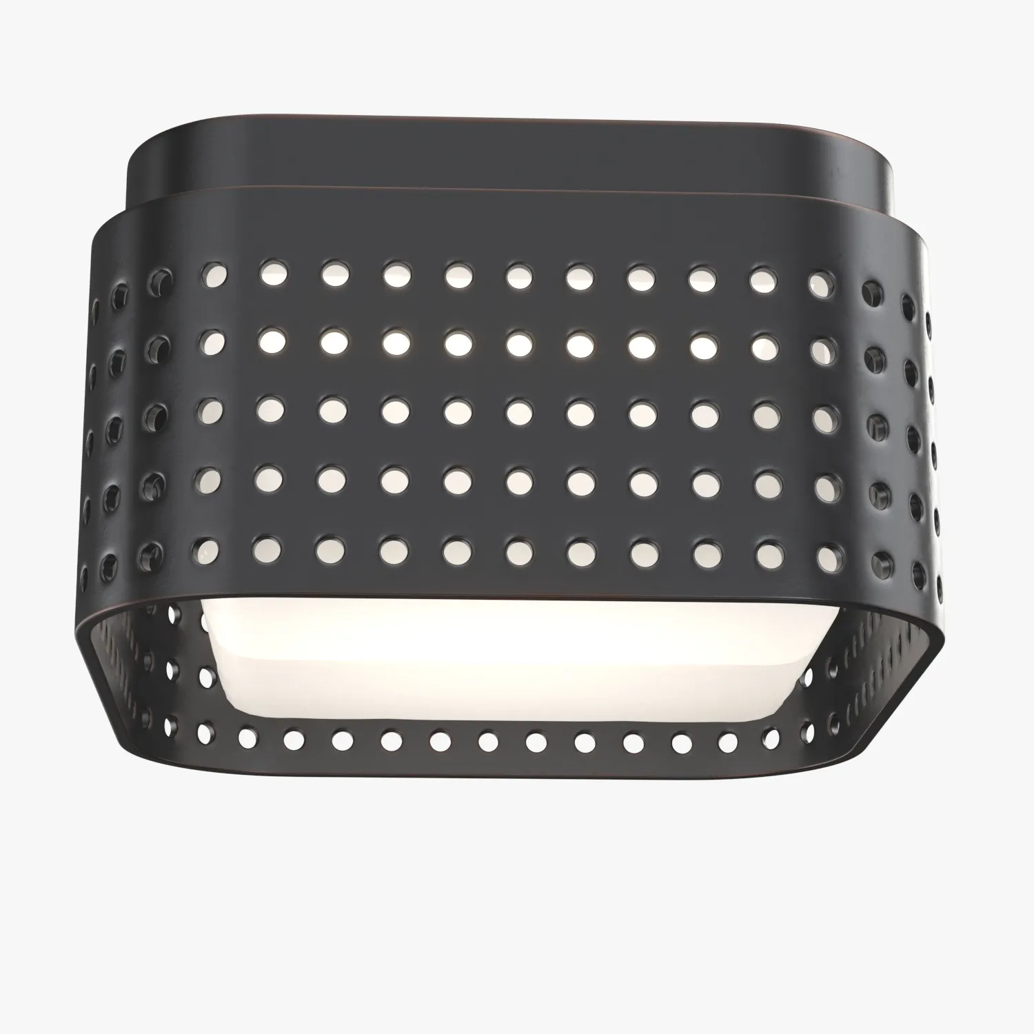 Precision Solitaire LED Flushmount PBR 3D Model_03