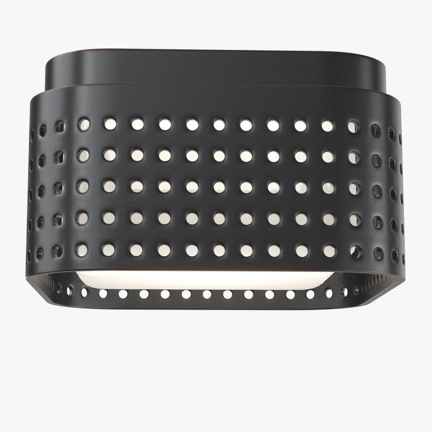 Precision Solitaire LED Flushmount PBR 3D Model_04