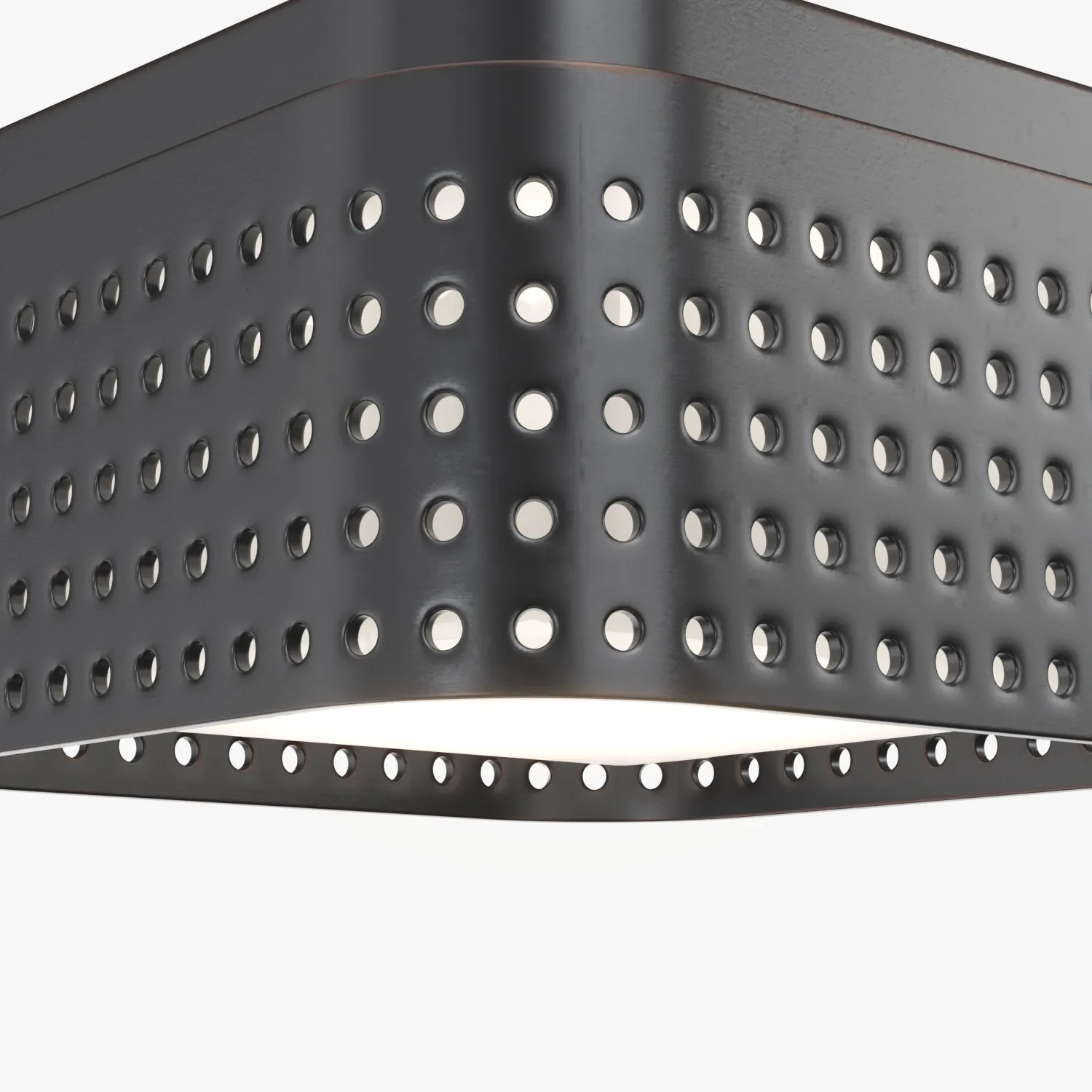 Precision Solitaire LED Flushmount PBR 3D Model_05
