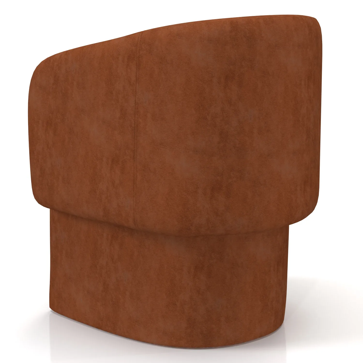 Verge Fabric Upholstered Armchair 3D Model_06