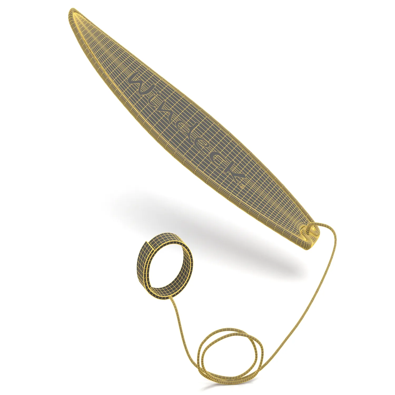 Windeck Finger Surfboard Board Toy PBR 3D Model_07