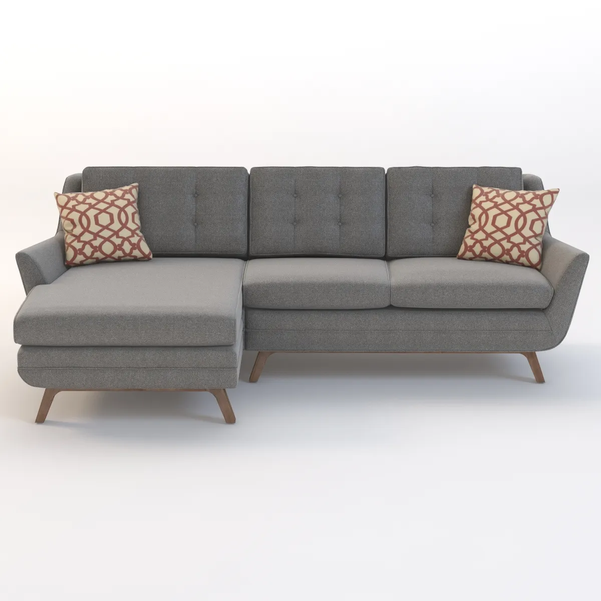 Joybird Eastwood Sectional Chaise 3D Model_08