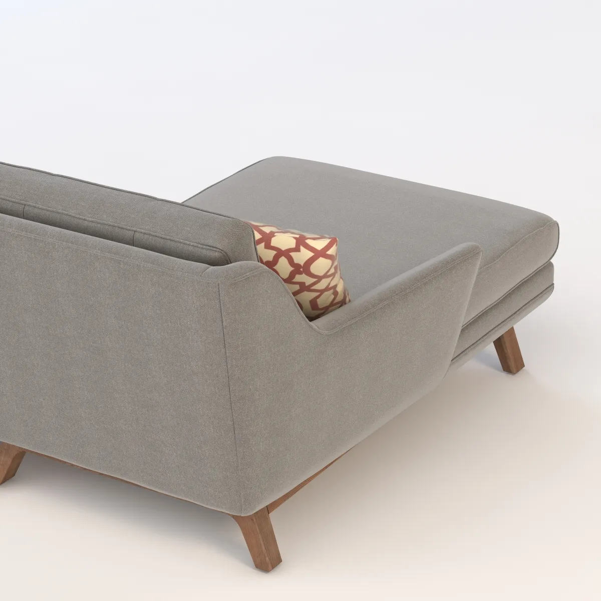 Joybird Eastwood Sectional Chaise 3D Model_04