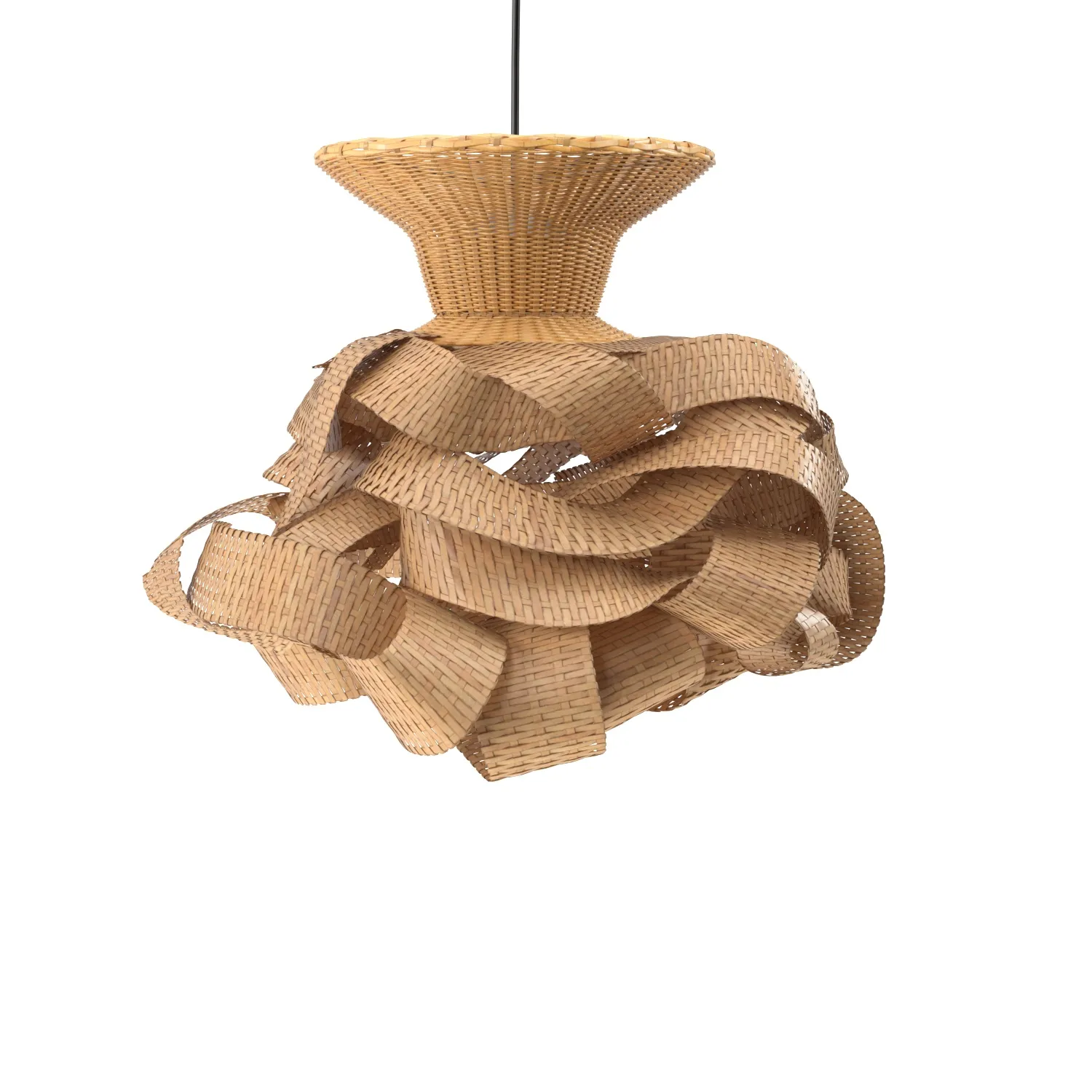 Anemone Pendant Light PBR 3D Model_03