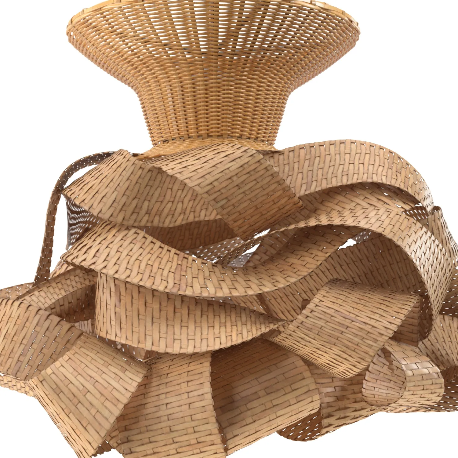 Anemone Pendant Light PBR 3D Model_05