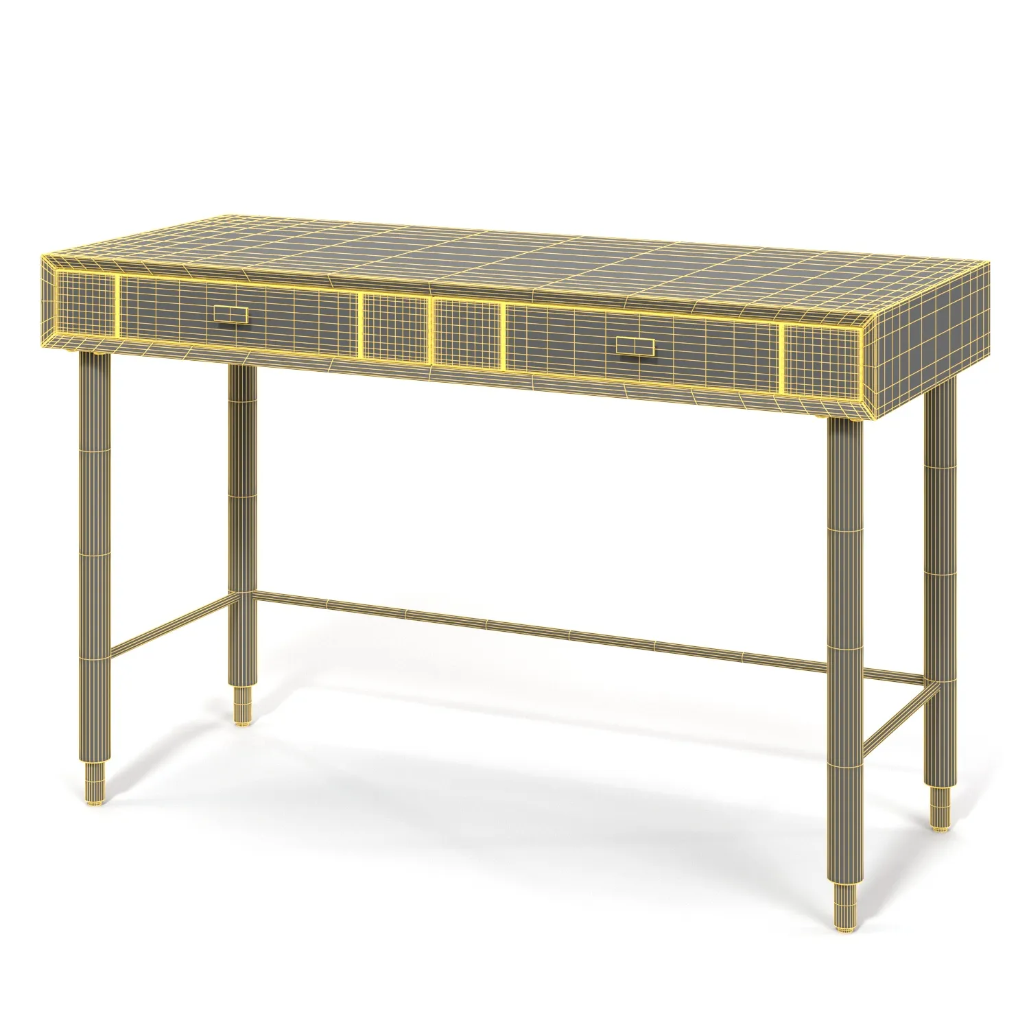 Avalene Desk PBR 3D Model_07