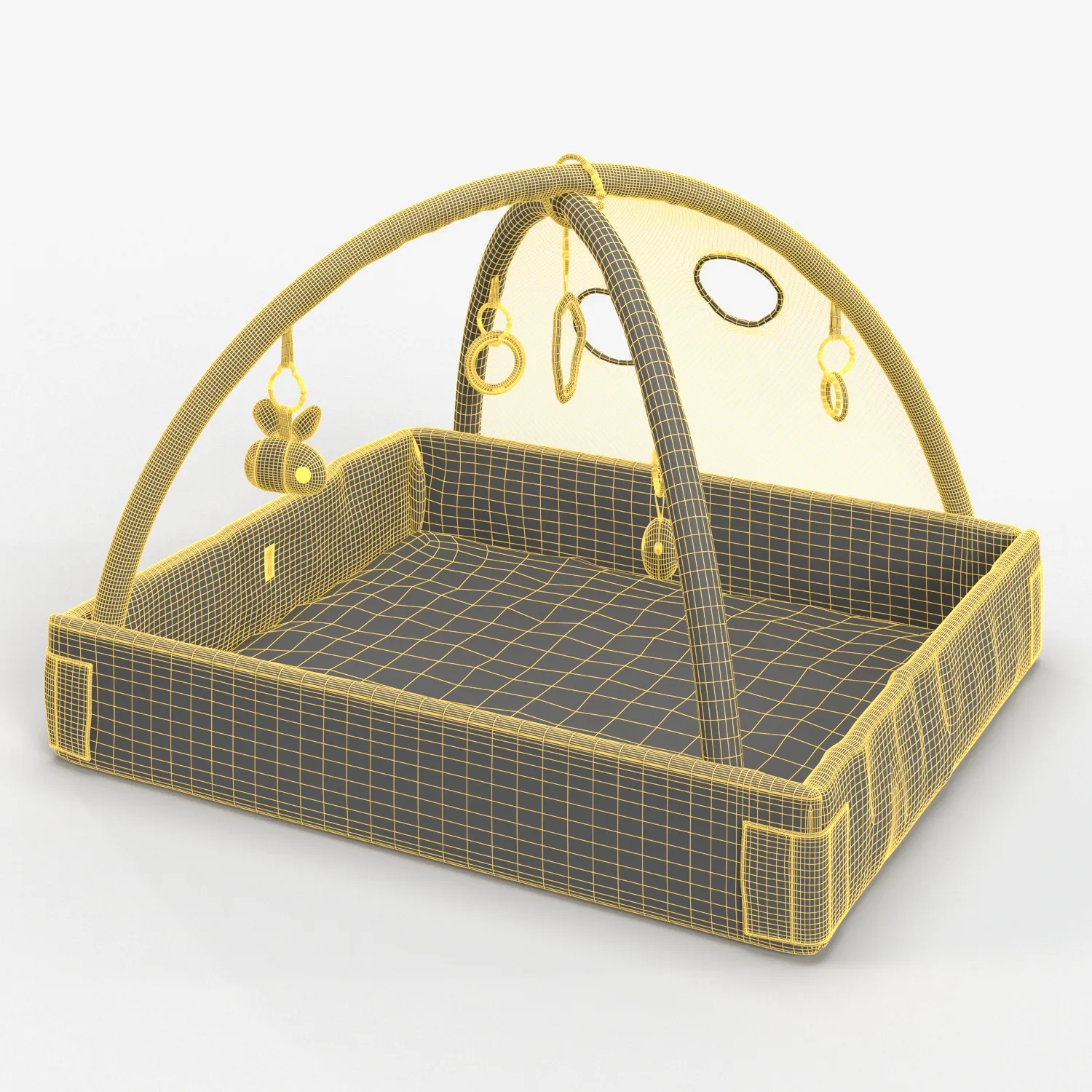 Bruin Playgym PBR 3D Model_07
