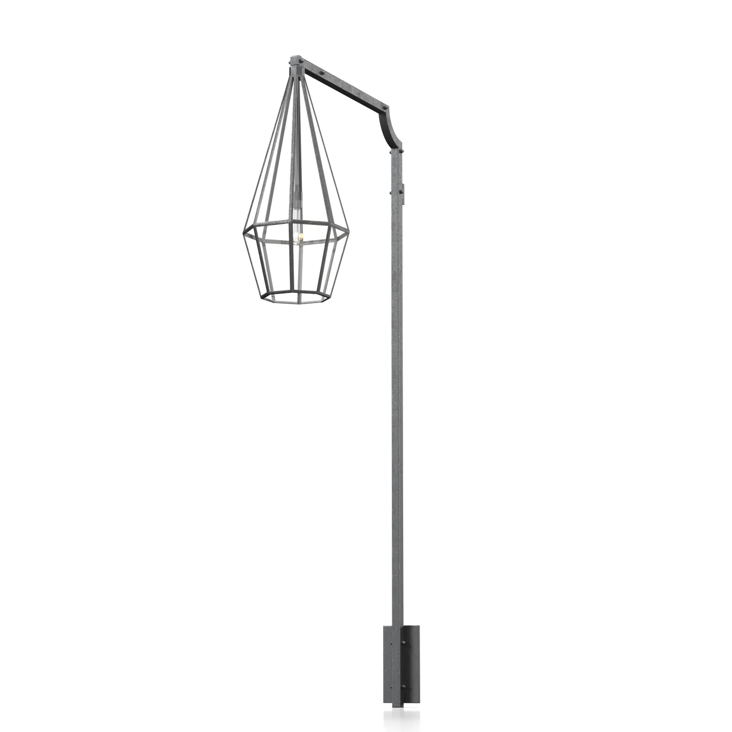 Exterior Street Lamp Light PBR 3D Model_04