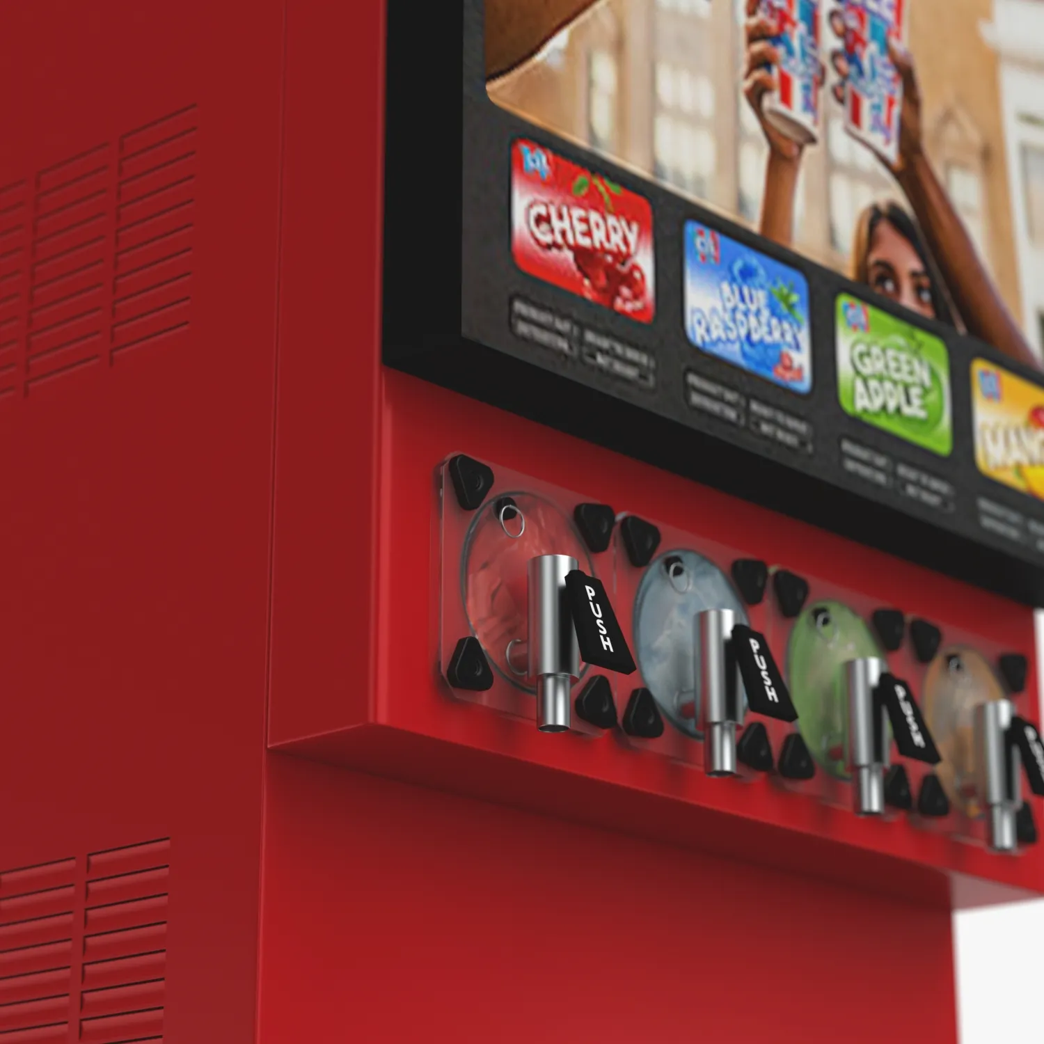 ICEE Machine 4 Barrel Front 3D Model_05