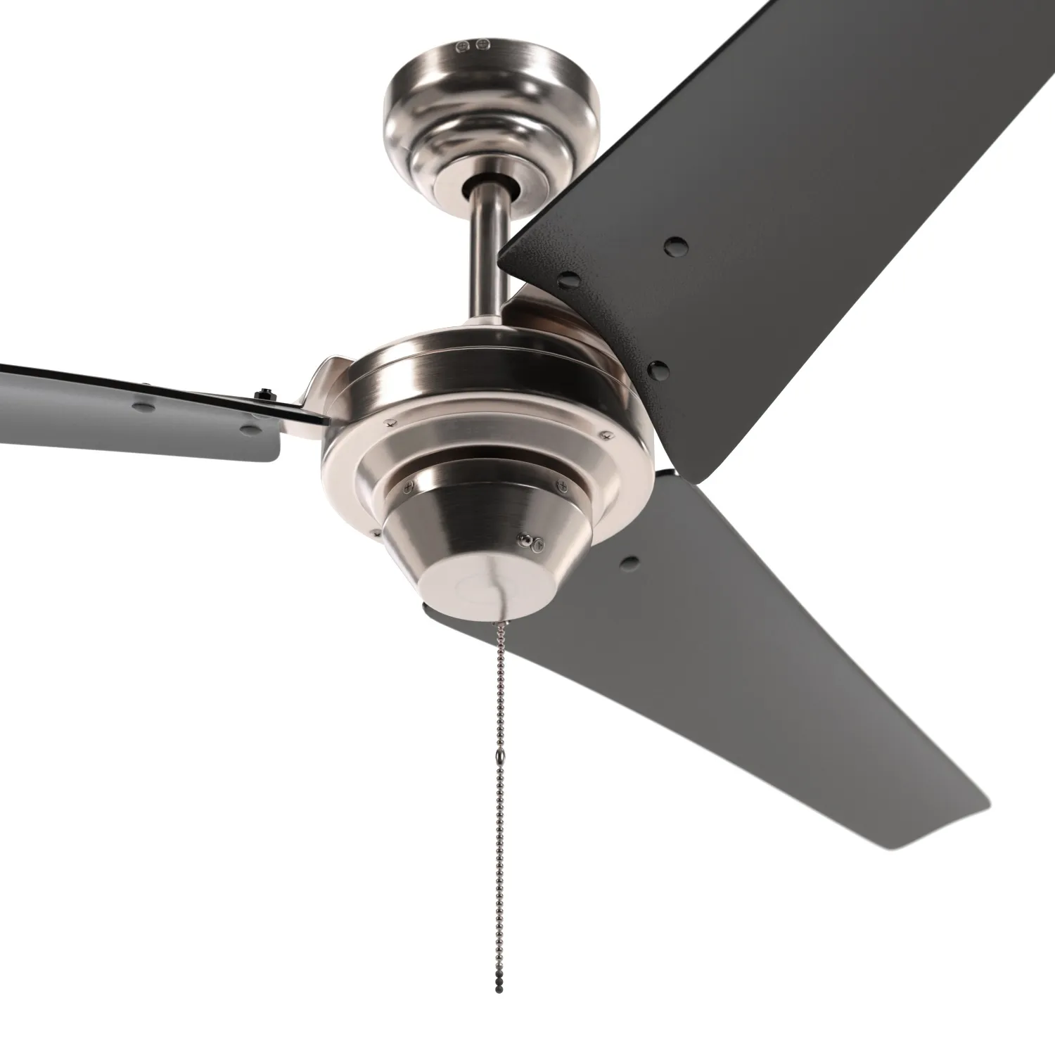 Almadale Brushed Nickel Pull Chain Ceiling Fan PBR 3D Model_05
