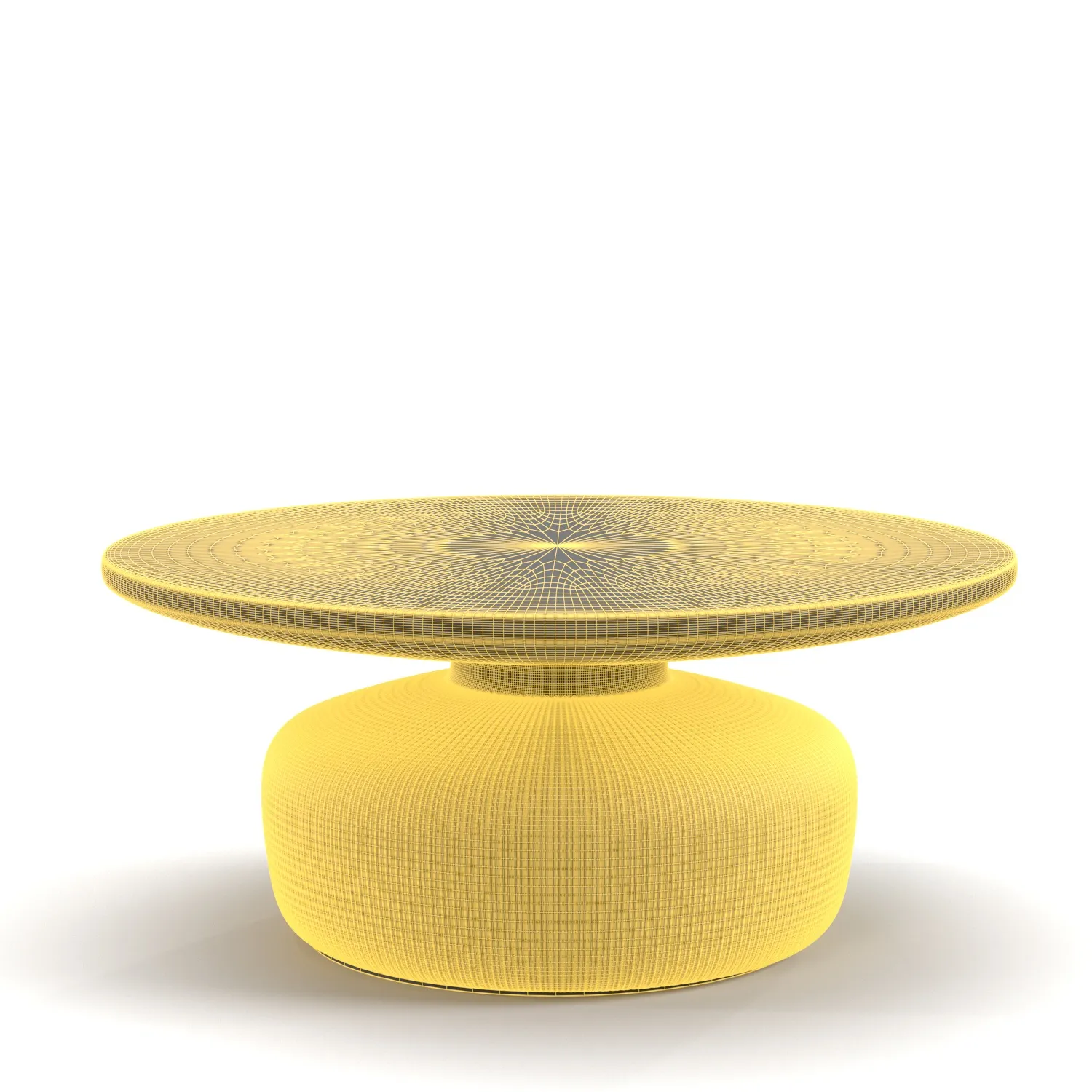 Tambor Concrete Coffee Table 3D Model_07