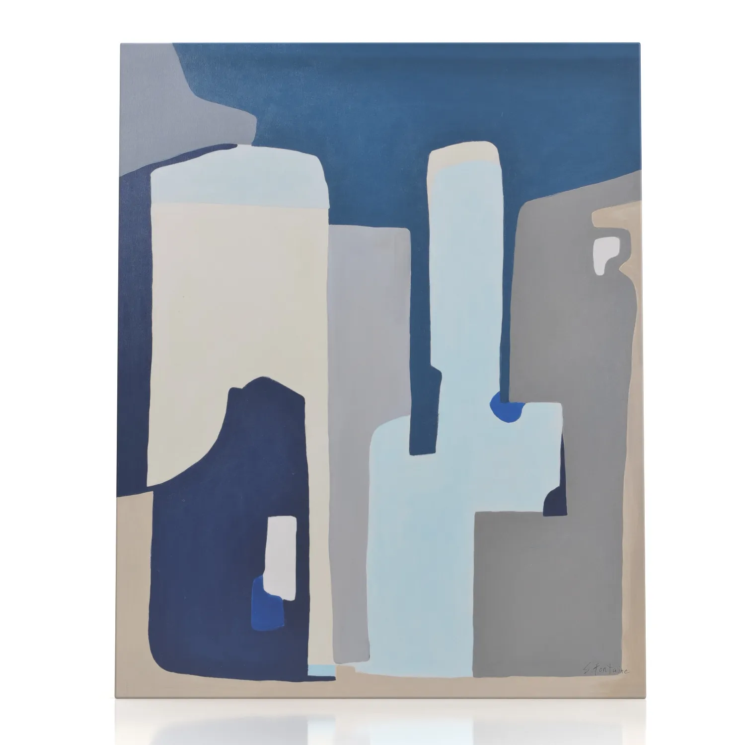 Citala Canvas Wall Art Renwil PBR 3D Model_04