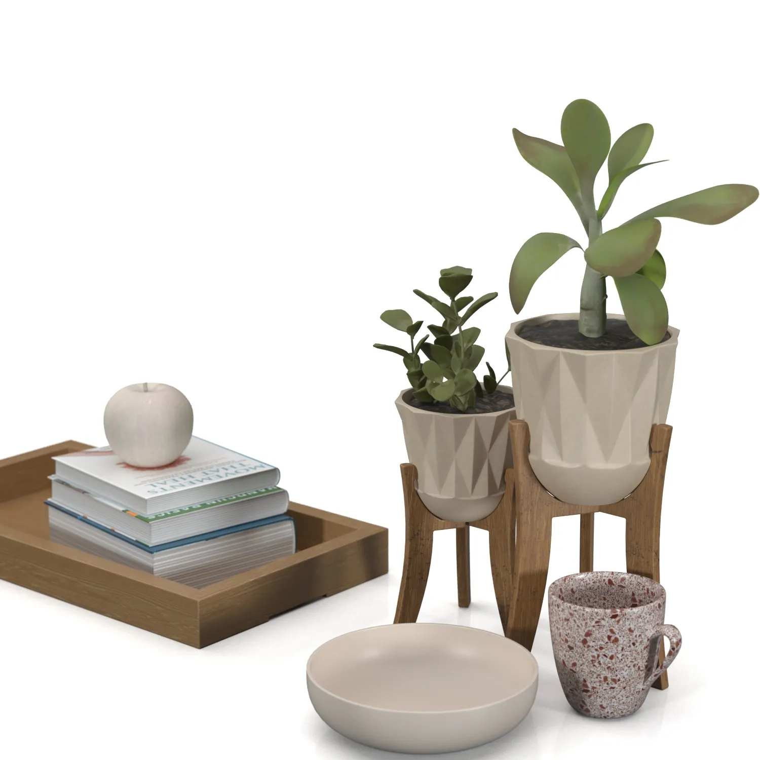 Coffee Table Decor 16 PBR 3D Model_05