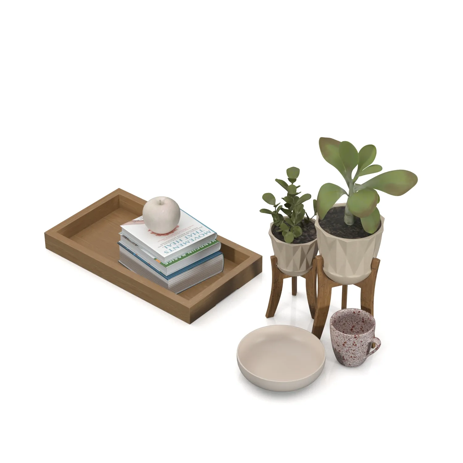 Coffee Table Decor 16 PBR 3D Model_06