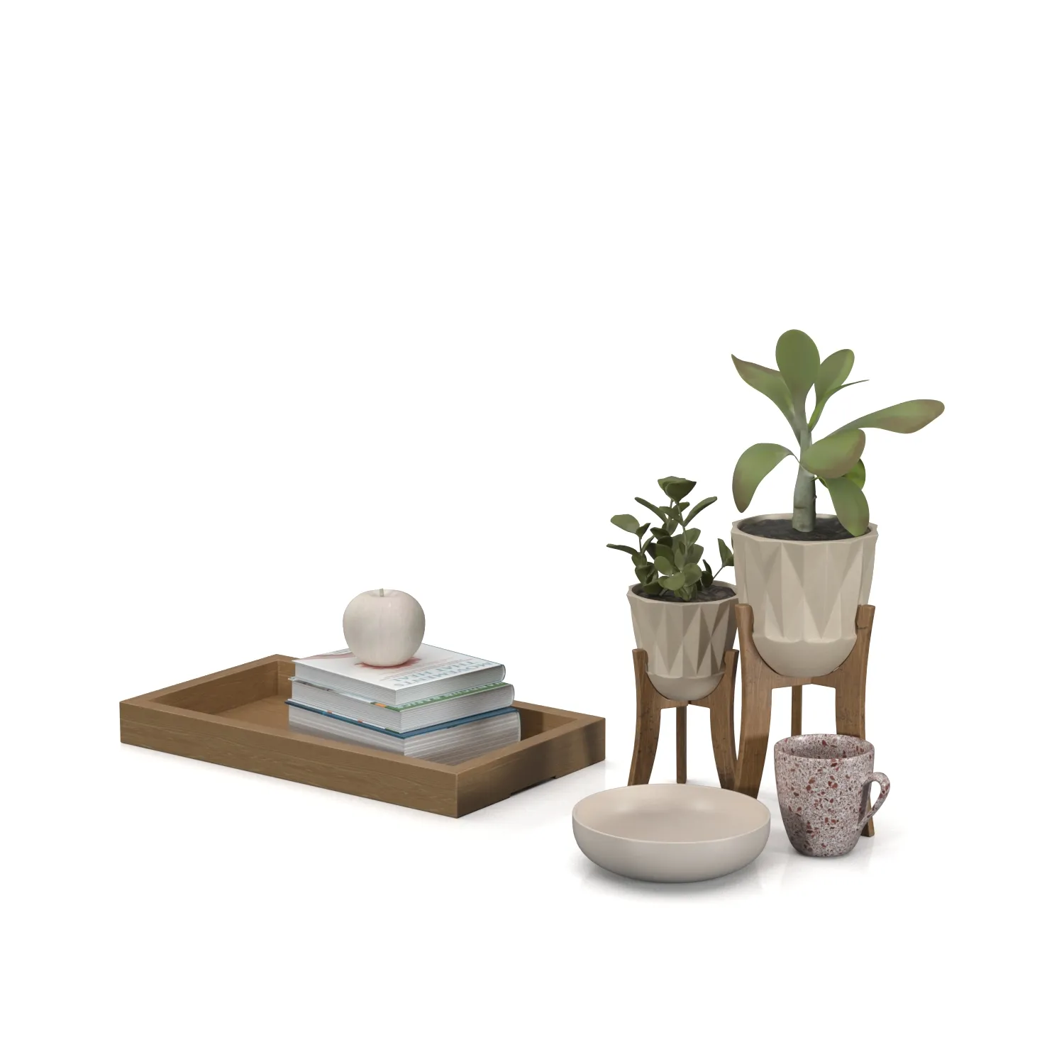 Coffee Table Decor 16 PBR 3D Model_01