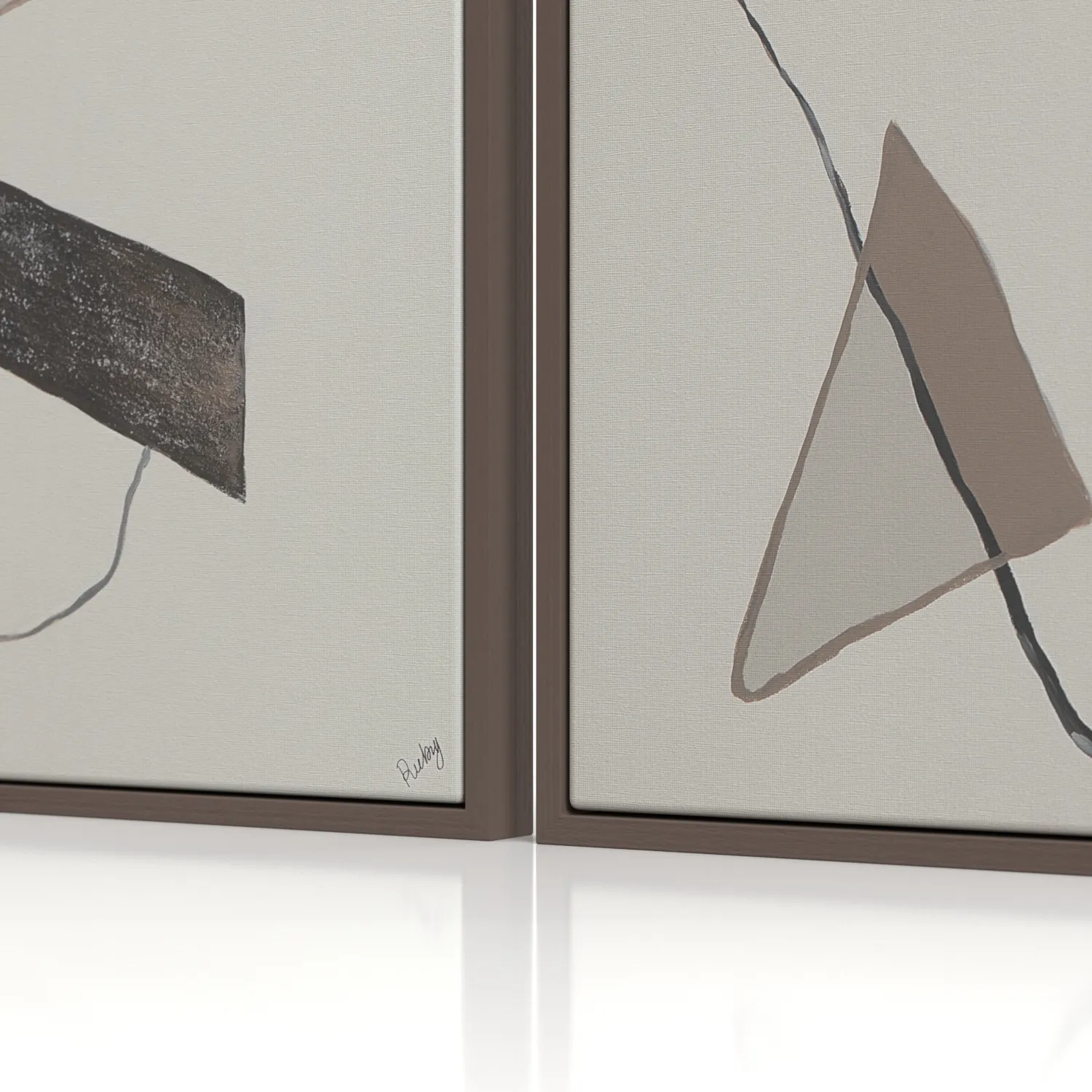 Lacadie Canvas Wall Art Renwil PBR 3D Model_05
