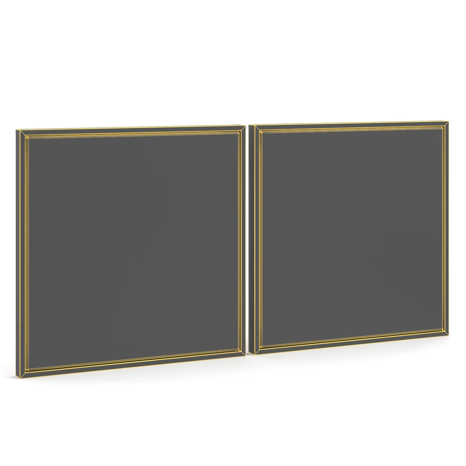Lacadie Canvas Wall Art Renwil PBR 3D Model_07