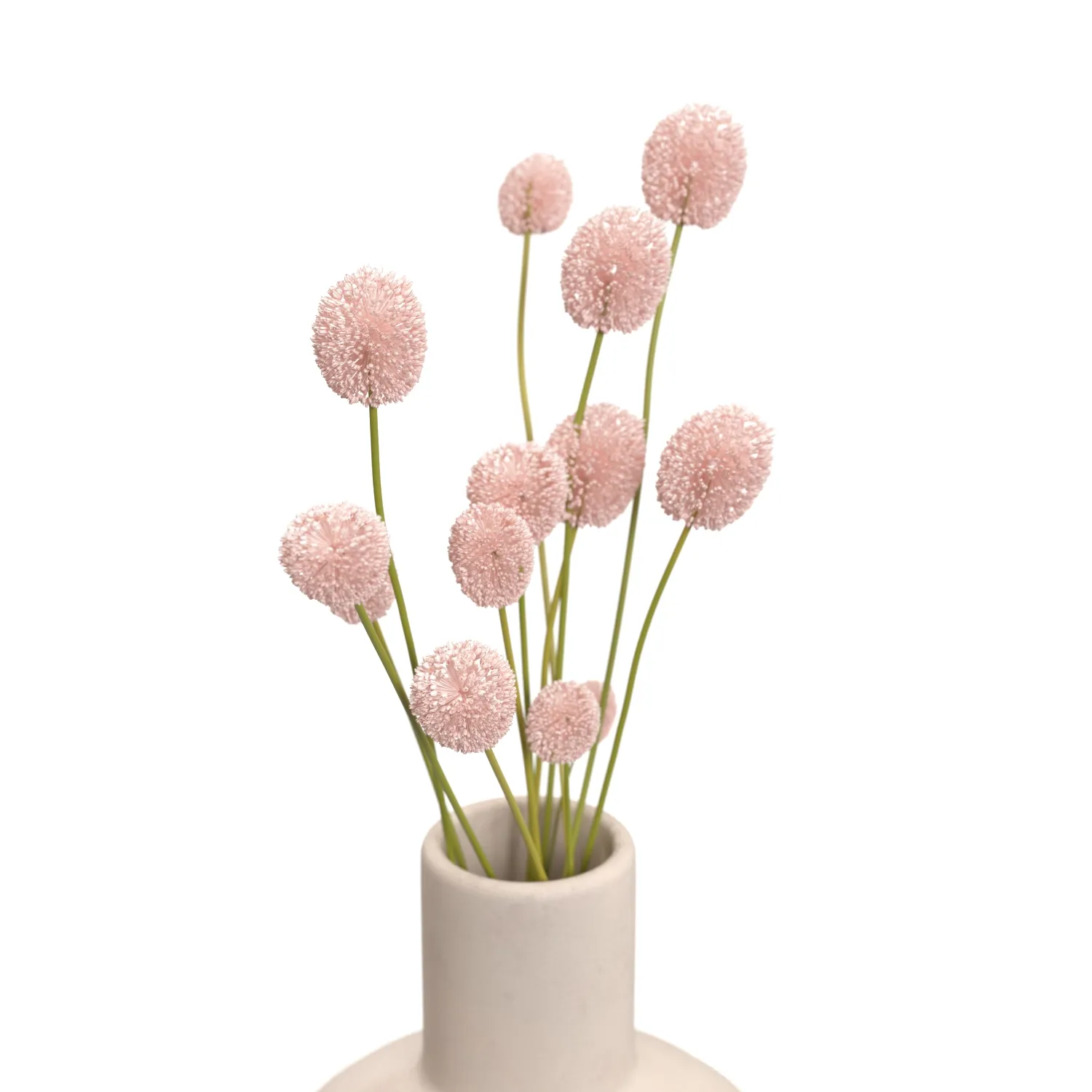 Afloral Beige Mini Ceramic Bud Vase PBR 3D Model_05