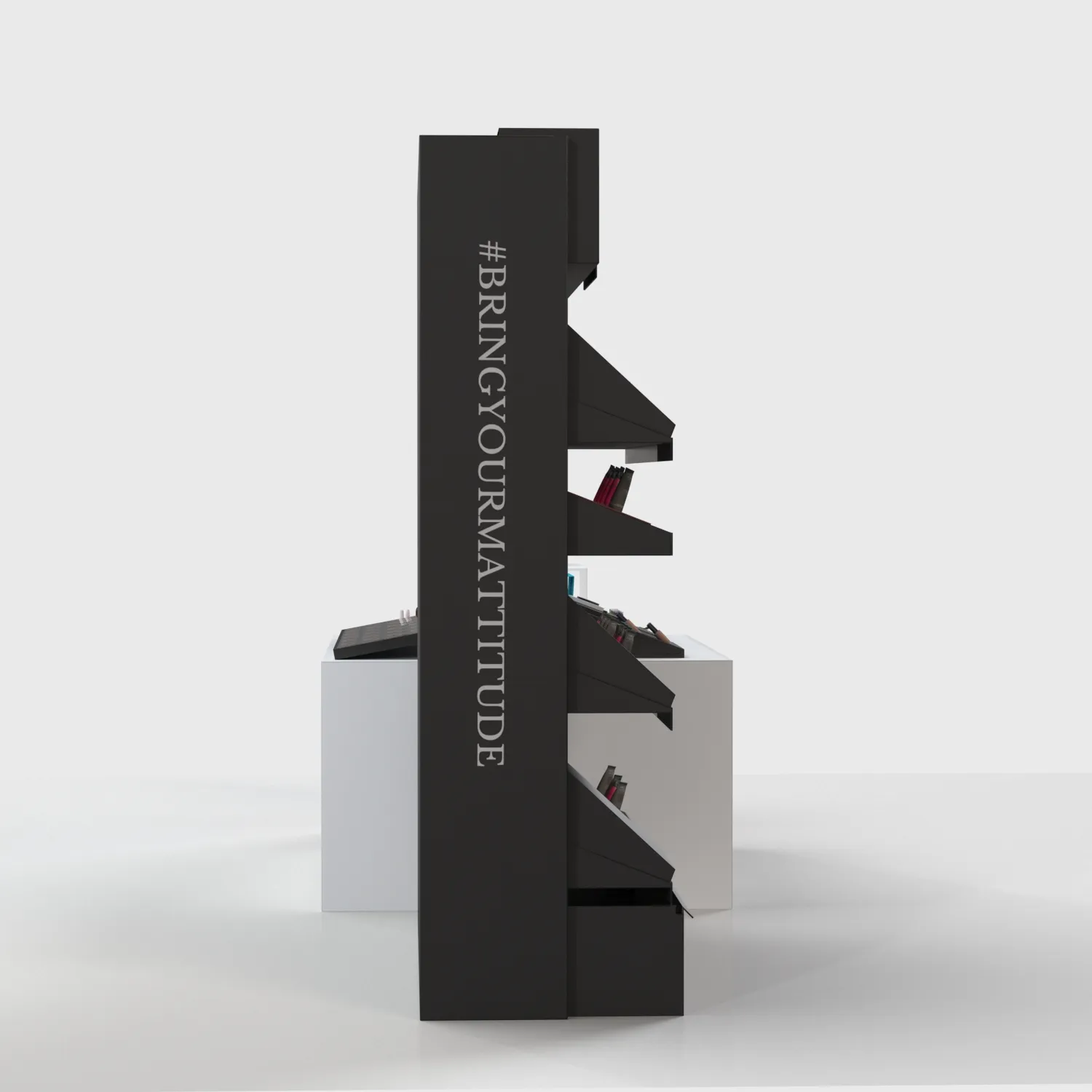 Nars Cosmetics Display Rack 3D Model_03