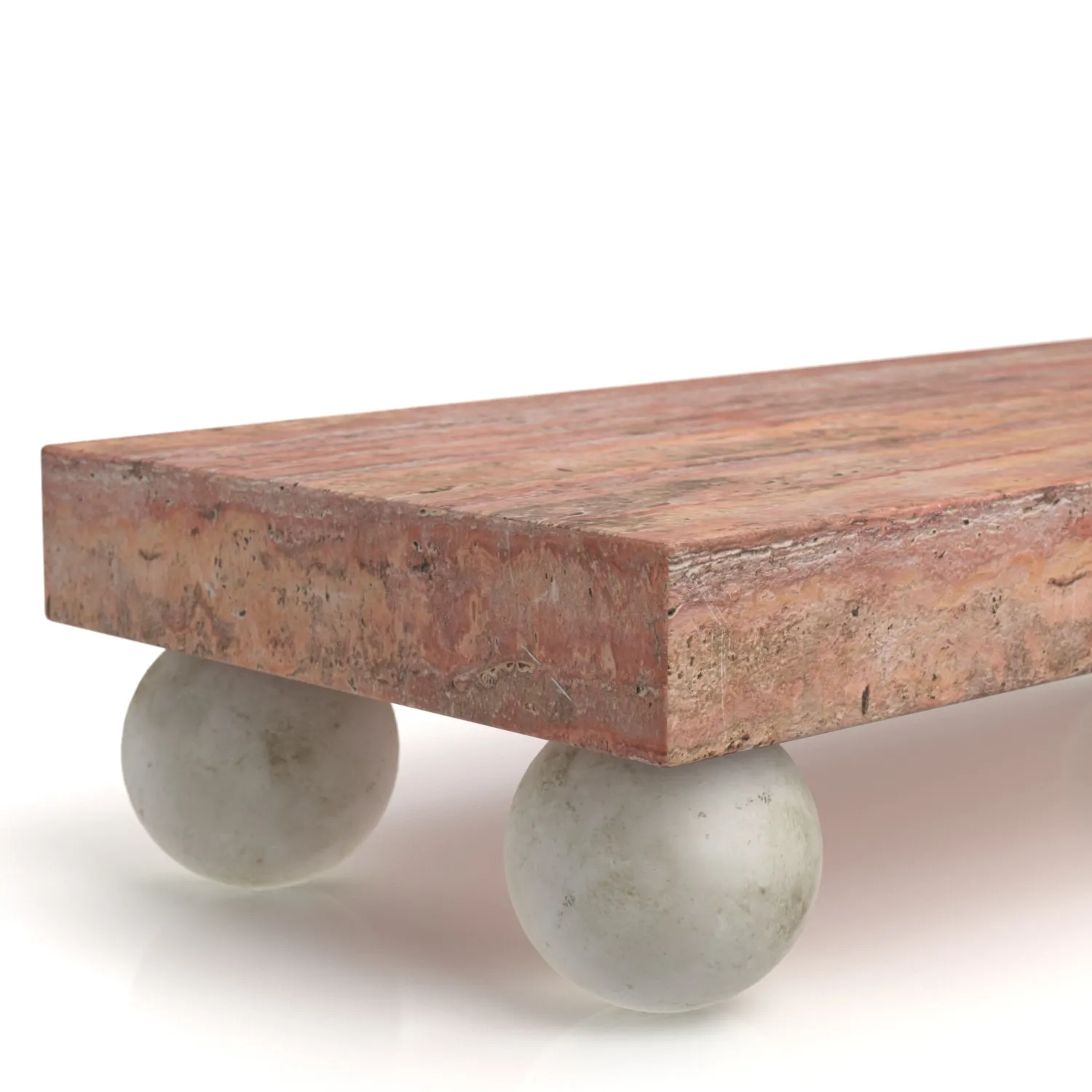 Rouge Royale Marble Slab Coffee Table PBR 3D Model_05