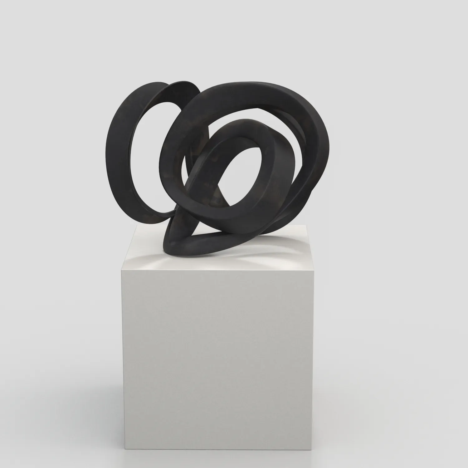 Volatile 2 Steel Sculpture PBR 3D Model_06