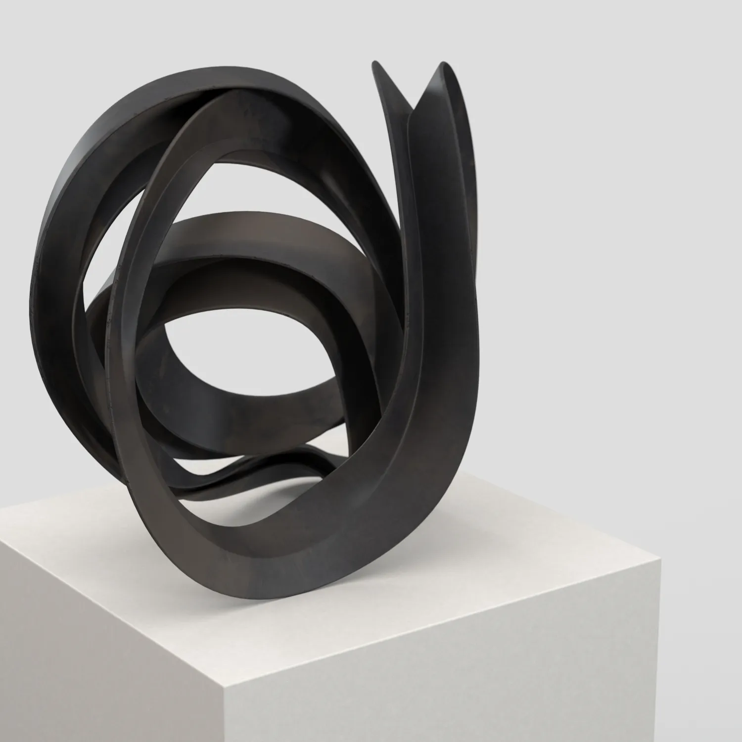 Volatile 2 Steel Sculpture PBR 3D Model_05
