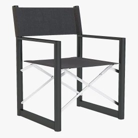 Director Outdoor Aluminum Armchair 3D Model