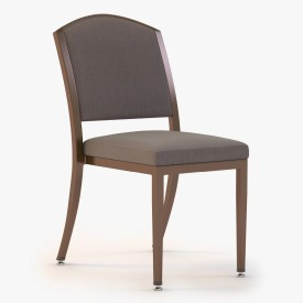 Tribeca Stacking Chair 3D Model