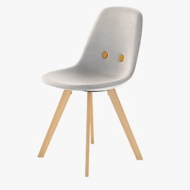 Erik Jorgensen Ej2 Eyes Restaurant Dining Chair 3D Model