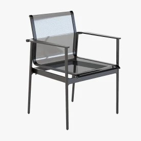 Ginger Jar Furniture Stacking Chair With Arm 3D Model