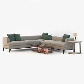 Kravet Adagio Corner Sofa 3D Model