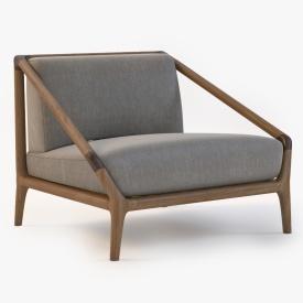 Rive Droite Armchair 3D Model