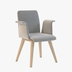 Delaoliva Wing 900-Fm C Bt Arm Chair 3D Model