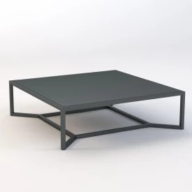 Bloc 4881 Low Coffee Table by Gloster 3D Model