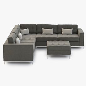 Gus Modern Jane Corner Sofa 3D Model