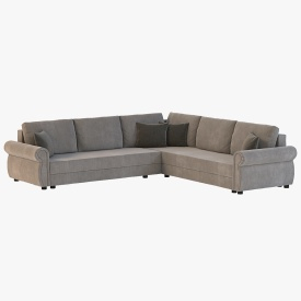 Anafesto Sectional Sofa 3D Model