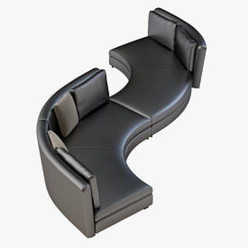 Minotti Seymour Seating 3D Model