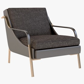 Harlow Lounge Chair 3D Model