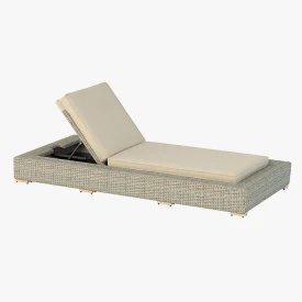 Corsica Outdoor Chaise Lounge By Madbury Road 3D Model