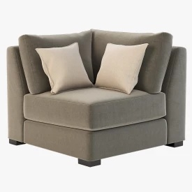 Lebanon Modular Sectional Sofa Corner Module 3D Model