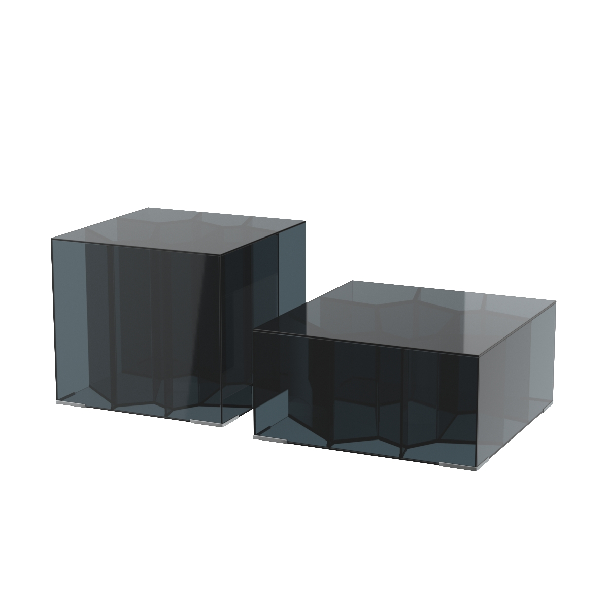 Alice Glas Italia Coffee Table 3D Model