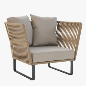 Kettal Bitta Club Armchair 3D Model