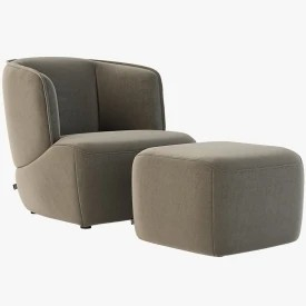 384 Rolf Benz Armchair 3D Model