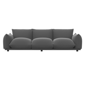 Copious Performance Velvet Sofa EEI-5470-COG 3D Model