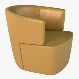 Joel Walter Knoll Armchair by Eoos 3D Model
