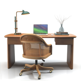 Office Set 02 3D Model